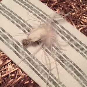 Feather Pin • Broach • Hair Band • Scarf Accessory